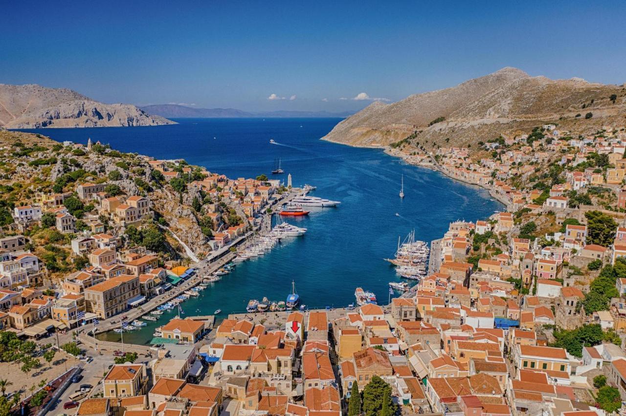 Green Symi Apartment Exterior foto
